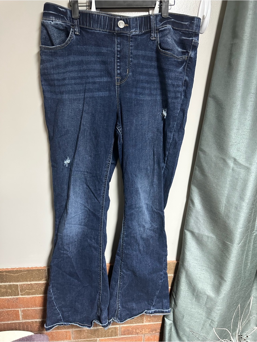 M Jeans by Maurices Dark Blue Super High-Rise Flare Jeans